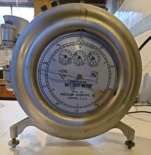 Vintage Copper & Brass Precision Scientific Wet Test Meter OSU Vintage Precision