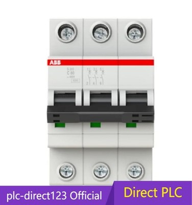 1PC New ABB Micro circuit breaker S203-C80 3P 80A #LL