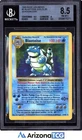Pokemon 1999 Blastoise 2/102 Holo Base Set Shadowless BGS 8.5