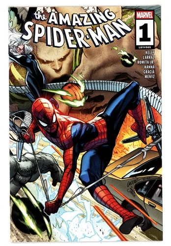 Amazing Spider-Man, The (7th Series) #1 NM 9.4 2025  Pepe Larraz Cover