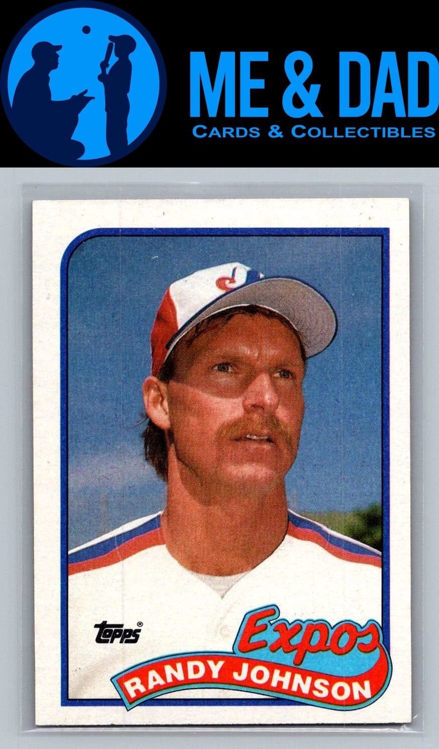 1989 Topps #647 Randy Johnson