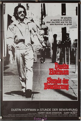 Kino-Plakat Stunde der Bewährung/Straight Time 1990 Dustin Hoffman, Gary Busey