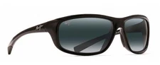 Maui Jim Spartan Reef MJ 278-02 Wrap Black Polarized Sunglasses Gray Lens A