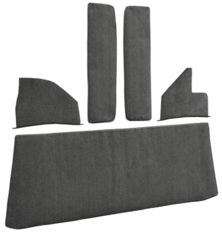 Alfombra para Chevrolet 3C 3400 1959 cabina trasera puerta de pared y paneles de retroceso bucle Foto 2 de 4