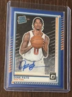 Dink Pate 2025-26 Donruss Optic Rated Rookie AUTO /49 New York Knicks