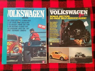 1969 + 1973 Petersons Complete Volkswagen Books  1st, 3rd Edition