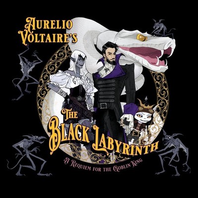 AURELIO VOLTAIRE The Black Labyrinth - A Requiem for the Goblin King 2CD