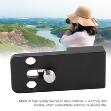 Alloy Cold Shoe Mount Adapter Base with 1/4in Screw for Digital Camera Cage