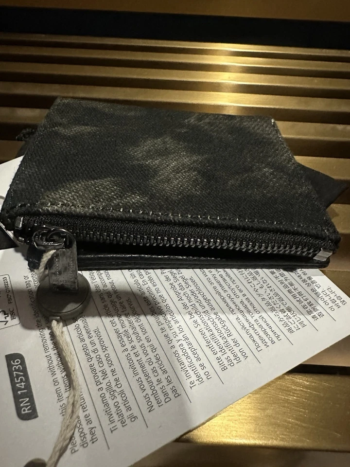 zadig voltaire Hombre Piel y Denim Cartera Foto 4 de 4