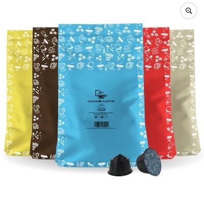 Dongiò Caffè Espresso Napoli 100 Mixed Capsules Compatible W/Nespresso Originals