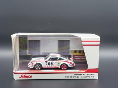 Tarmac Works x Schuco Porsche 911 Carrera RS 2.8 #45 1973 LeMans Winner 1/64