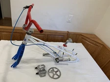 SE RACING 16” lil Quadangle Loop tail BMX Frame with Landing Gear Forks & parts