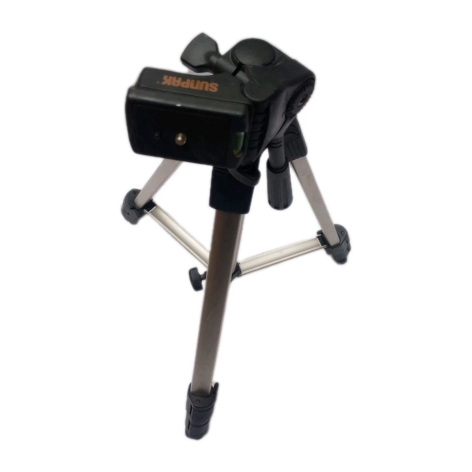 Sunpak Tripod 2001UT 3-Section Pro Video Photo 3-Way Fluid Head 620-020 URU1-39 - Image 3 of 4