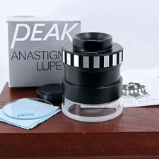  MINT Peak Anastigmat Lupe Loupe 4x Magnifier No.1990 From Japan