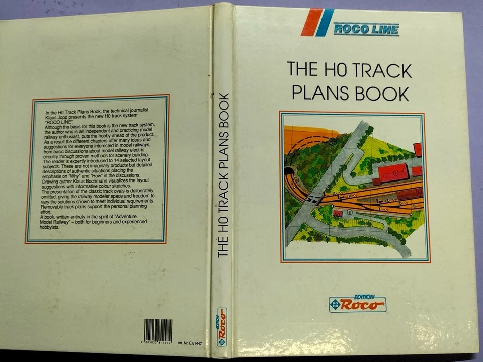 Roco Line HO Track Plans Book 1990 Vintage - Immagine 4 di 4