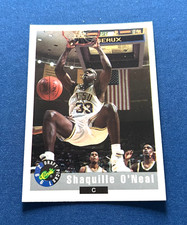 1992 Classic Draft Picks Basketball Shaquille O'Neal Rookie Card #1 NM