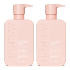 Clarify Shampoo and Conditioner Set 12 oz for Oily Hair Made with Grapefruit ...