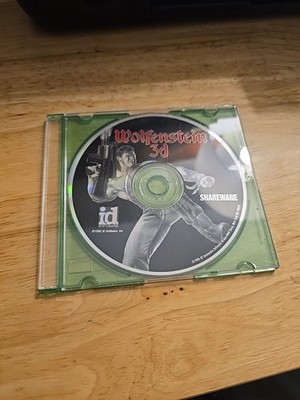 Wolfenstein 3D Shareware (PC CD-ROM, 1995, GoodTimes Entertainment/id Software)