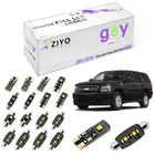 14 Bulbs Deluxe White Super Interior LED Light Kit For Chevrolet Tahoe 2007-2014