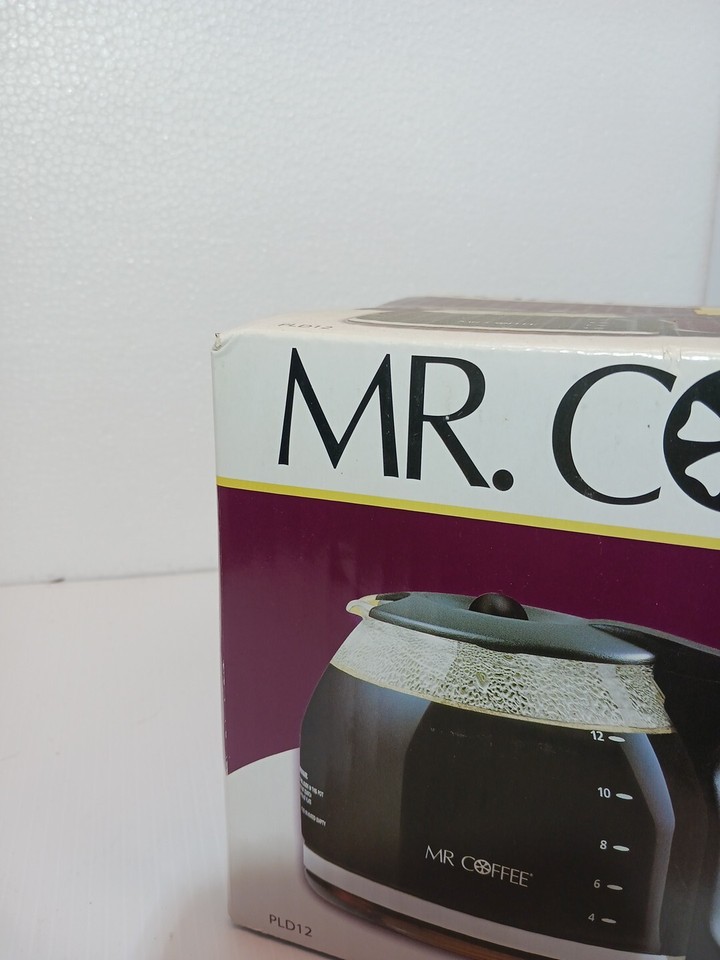 Mr.Coffee Replacement Decanter PLD12RB 12Cup Carafe Black