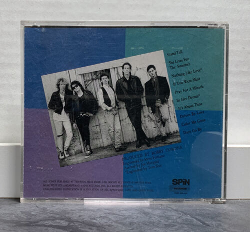 Eddie And The Tide Stand Tall CD Spin Records Santa Cruz Bay Area Indie AOR - Picture 2 of 2