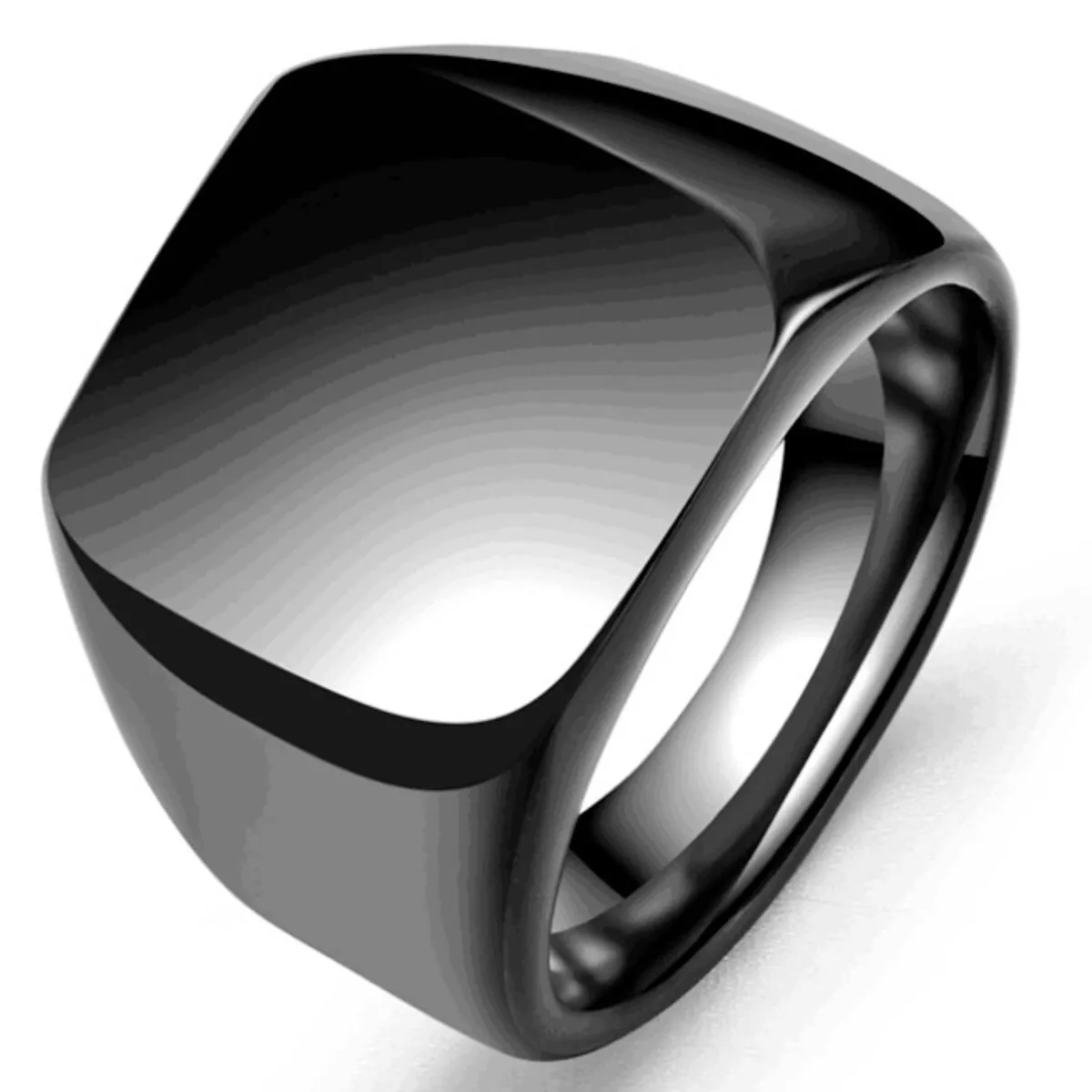 Flat square ring outlet