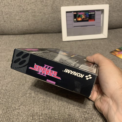Gradius III 3 Super Nintendo SNES Authentic Tested Box Game Manual READ - Picture 17 of 24