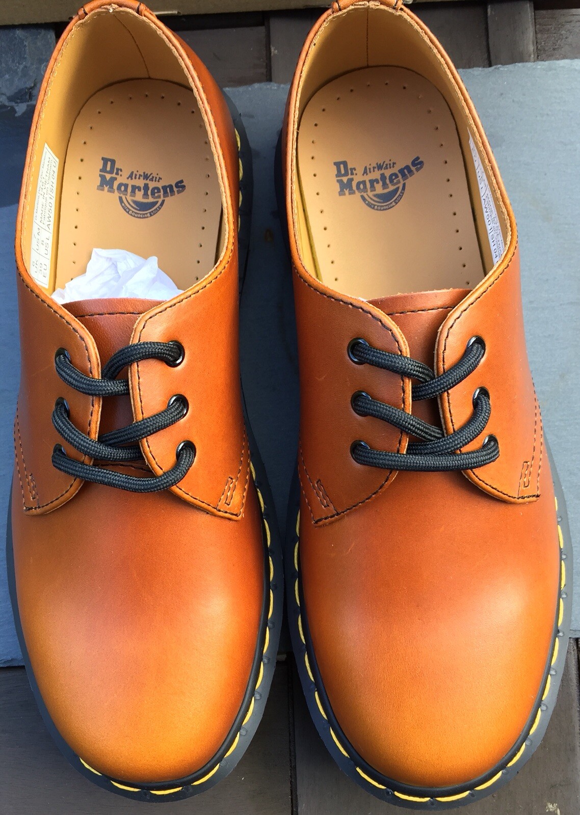 Dr. Martens Unisex 1461 Oak Analine 3 