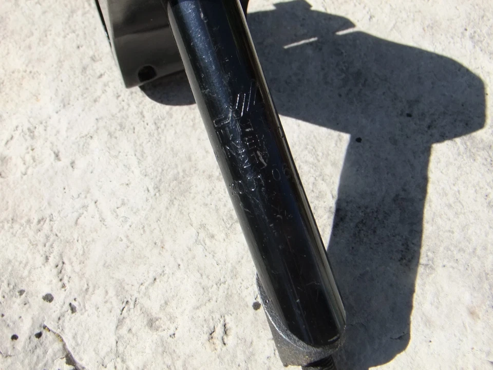 Vástago/pluma Old School Mongoose para bicicleta BMX y Freestyle, 22,2 Cro-Mo negro Foto 3 de 4