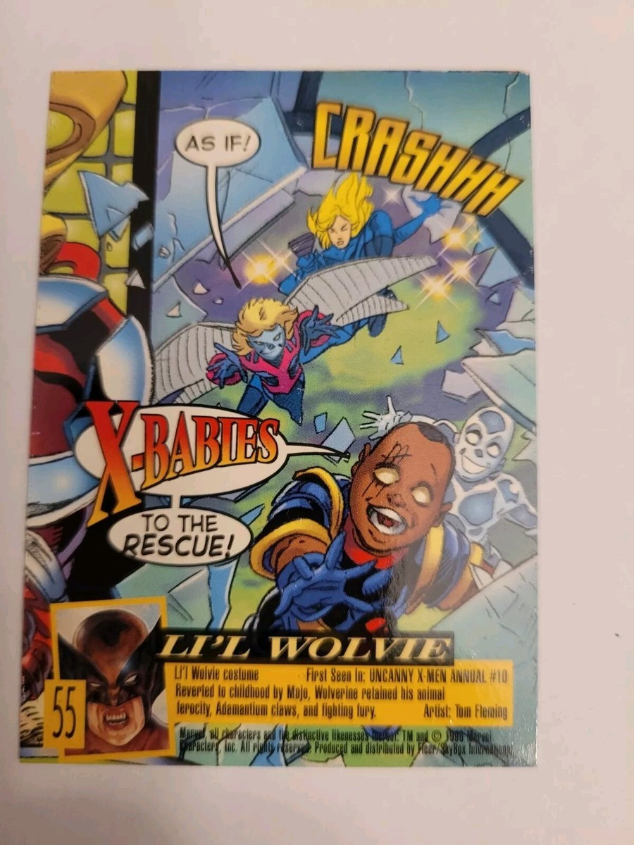 1996 Fleer Ultra Marvel X-Men: Wolverine #55 Lil Wolvie | eBay