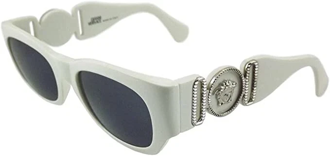 NUEVO VINTAGE VERSACE (Auténtico) Mod. Gafas de sol 413B-850 *RARAS* Foto 3 de 4