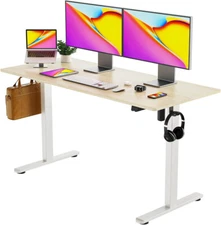 40" Modern Height Home Office Table Standing Electric Desk