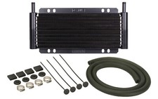 Derale 9 Row 8000 Series Aluminum Plate Fin Power Steering Cooler Kit 13215