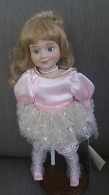 Victoria Impex Porcelain Doll 15'' Special Moments Musical ''Kristi''