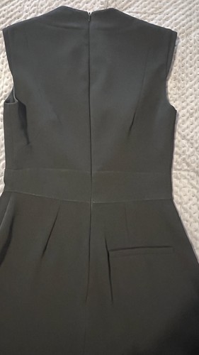 KAREN MILLEN ELEGANT BLACK JUMPSUIT Retails $475 Size US 0 UK 4 Stretch Gorgeous - Picture 7 of 9