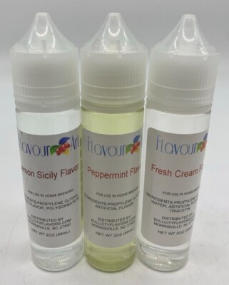 Flavour Art - Artificial Flavor for use in Home Brewing -2 oz. Choose yours