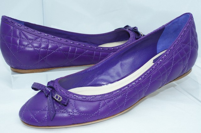 purple ballerina shoes