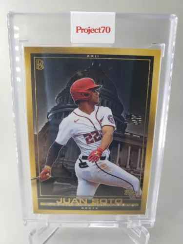2021 Topps Project 70 1998 Juan Soto Ben Baller Card #811 Washington Nationals