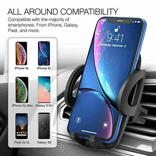 XDesign Air Vent Car Mount Premium Universal Phone Holder Cradle FITS MOST 1 Y W - Photo 4 sur 6
