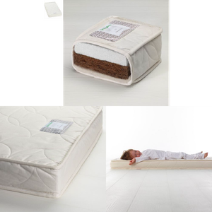 the little green sheep natural twist cot bed mattress