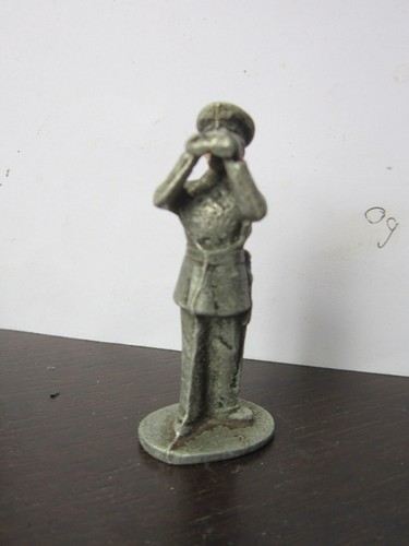 Figurine Quiralu Marin Rare Officier Aux Jumelles Avec Épée 1939 – Pièce De Collection 60mm 1:32