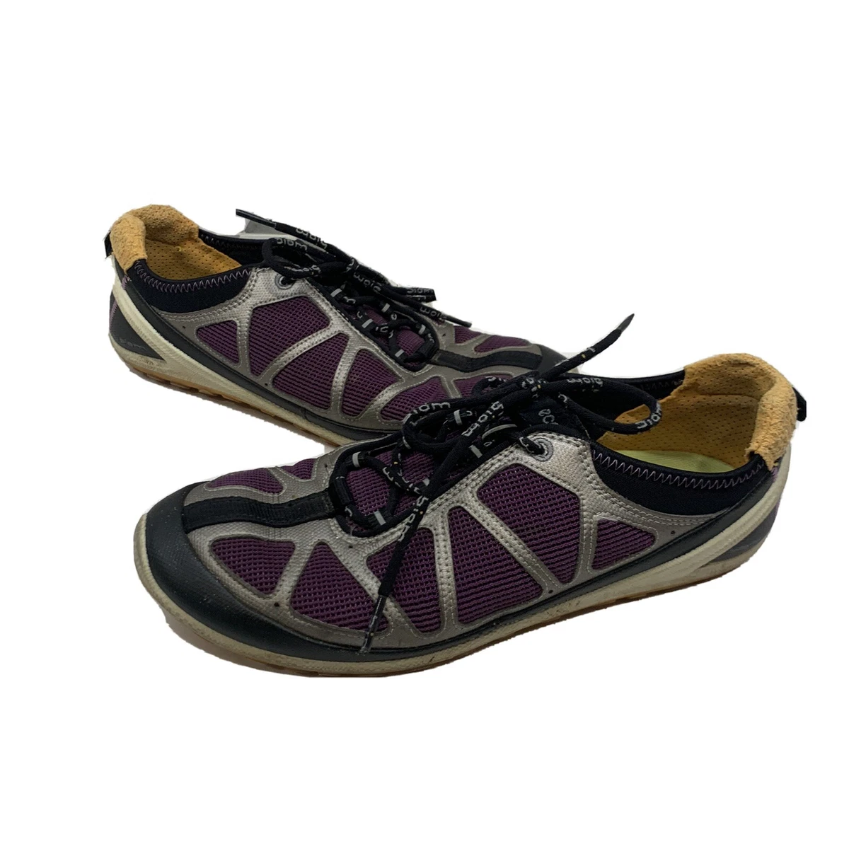 ECCO Biom Lite 1.3 Purple Black Lace Up Shoes Women EU 40 US 9-9.5 | eBay