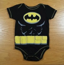 BATMAN D.C. Comics Superhero Baby One Piece Outfit 12 Months Infant Size 12M