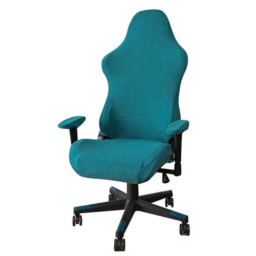 Funda de asiento para sillón de computadora Cubierta de silla para juegos de oficina Sillas de computadora Funda antideslizante - Imagen 10 de 47