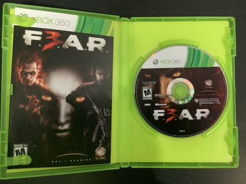 FEAR F.E.A.R. 3 Microsoft Xbox 360 Complete w/ Manual - Good Shape - Picture 11 of 12