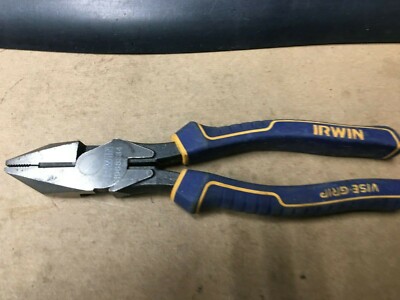 IRWIN Tools VISE-GRIP Pliers, Lineman's With Spring, 4-3/4-Inch (2078915) - Slip Joint Pliers