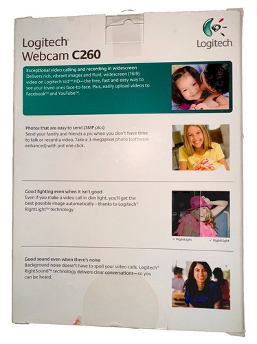 Logitech Webcam C260 *New - Picture 2 of 7