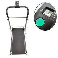 Foldable Manual Small Walking Treadmill with Digital LCD for Home