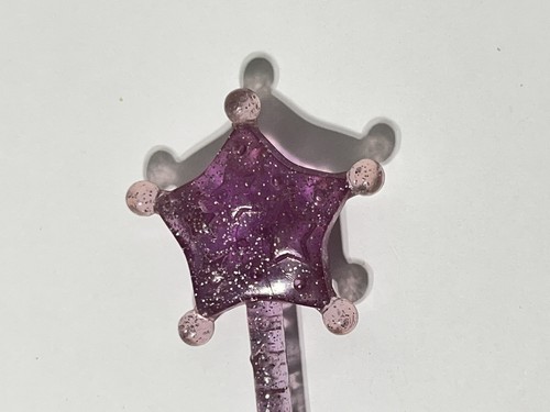 My Little Pony Princess Royal Blue Sapphire Purple Sparkle Wand MLP - Picture 2 of 4