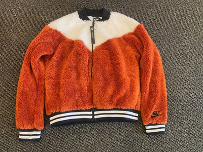 nike sportswear women's sherpa bomber jacket